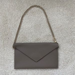 Furla leather clutch
